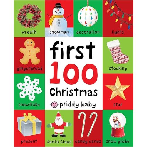 First 100 Christmas Words Board book – Illustrated, September 11, 2018