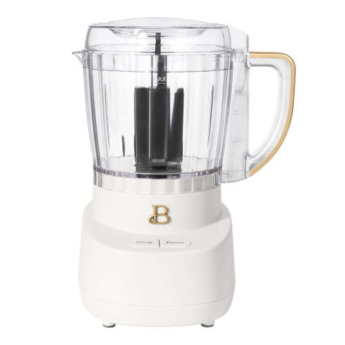 Beautiful 3-Cup Food Chopper, White Icing by Drew Barrymore