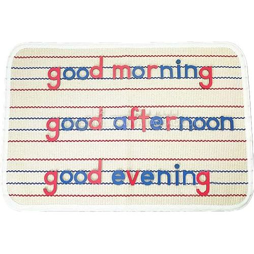 UKELER Nursery Rugs for Toddlers Babies Montessori Cotton Work Rugs Montessori Rugs for Preschool, 23.6''×15.8''