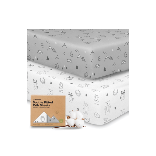 Soothe Fitted Crib Sheet