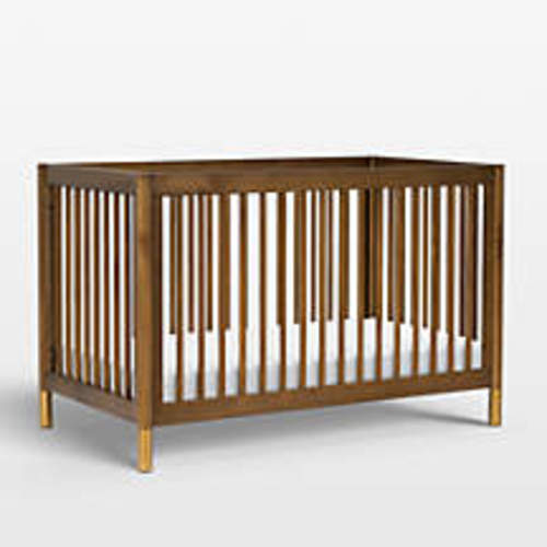 Babyletto Gelato Walnut Wood 4-in-1 Convertible Crib