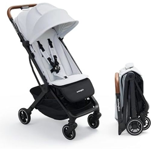 Mockingbird Travel Stroller, Compact, One-Hand Autofold, Cloud