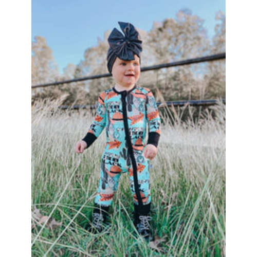 Cow Print is the New Black Bamboo Sleeper – Bella-Breez Boutique