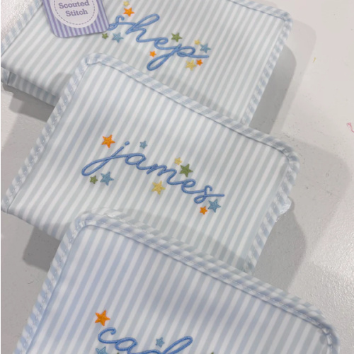 TRVL Large Roadie in Pimlico Stripe Blue – The Scouted Stitch