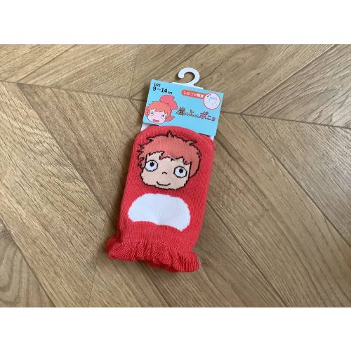 Size 9-14 cm, Ponyo Baby Socks, Studio Ghibli