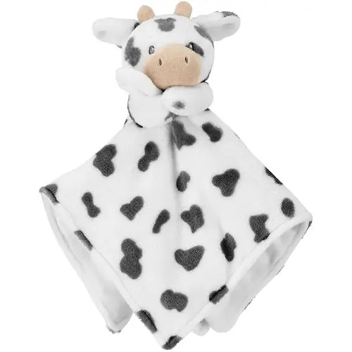 KIDS PREFERRED Carter's Cow Plush Stuffed Animal Snuggler Lovey Security Blanket