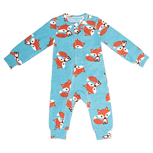 SleepingBaby Soft and Breathable Pajamas with Zipper Convenience for Easy Diaper Changes