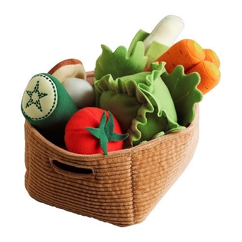 DUKTIG 14-piece vegetables set - - - IKEA
