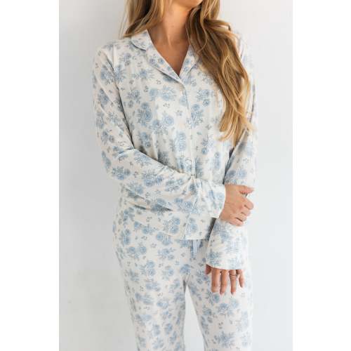 Blue Rose Garden Women's Set