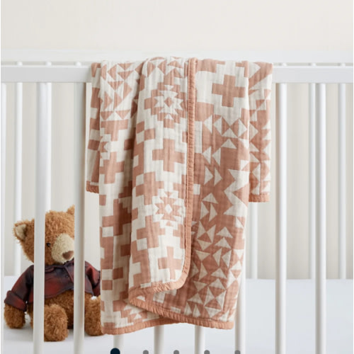 Pendleton-BLUE RIDGE ORGANIC COTTON BABY BLANKET