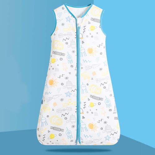 Mifsaly Baby Sleep Sacks 0-24 Months Two-Way Zipper Wearable Blanket Soft Cotton Newborn Sleeveless Sleepsacks