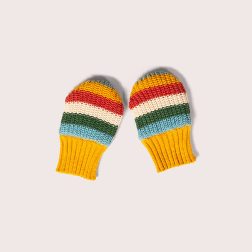 Rainbow Knitted Mittens – Little Green Radicals