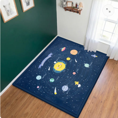 Activity Baby Play Mat 1.3" Thick –  Non-Slip, Splash Resistant