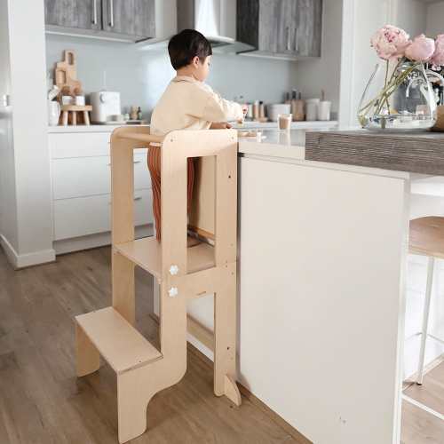 3 in 1 Convertible Learning Tower|Table