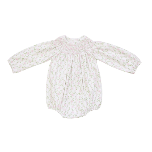 Rosy Trellis | Long Sleeve Bubble – Baby Dunn