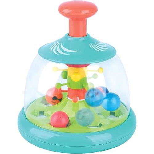 Kidoozie Press 'N Tumble Activity Dome - Juego sensorial lleno de diversión para bebés de 9 a 24 meses