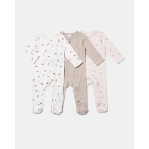3 Pack Cotton Coveralls - Kmart NZ