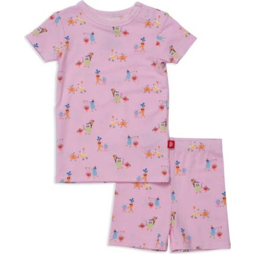 Magnetic Me Turnip The Beet No Drama Magnetic Short Two-Piece Pajamas | Nordstromrack