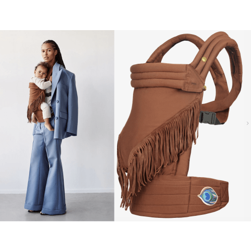 Zeitgeist Baby Carrier | Tan Fringe | SHOP ARTIPOPPE