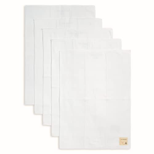 Burt's Bees Baby - Burp Cloths, 5-Pack