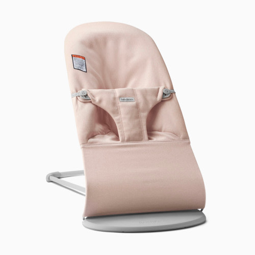 BabyBjörn Bouncer Bliss - Light Pink Melange/Light Gray Frame