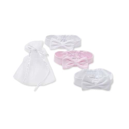 Pink Dot 3 Pack Headband Set