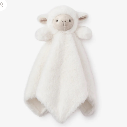 Plush Lamb Baby Security Blanket