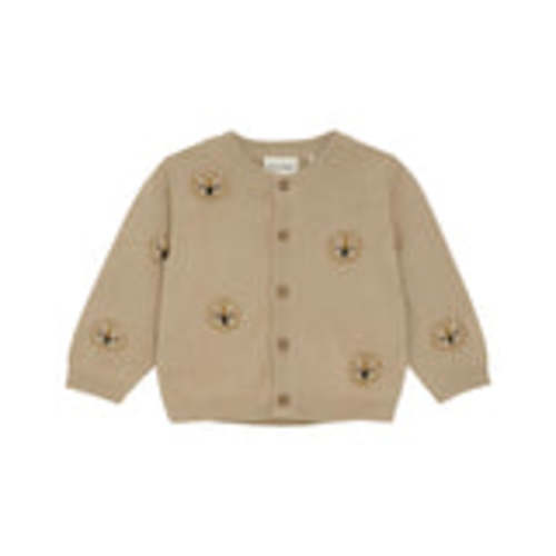 Knit Cardigan for Baby and Toddler with Lion Embroidery – Rama Baby