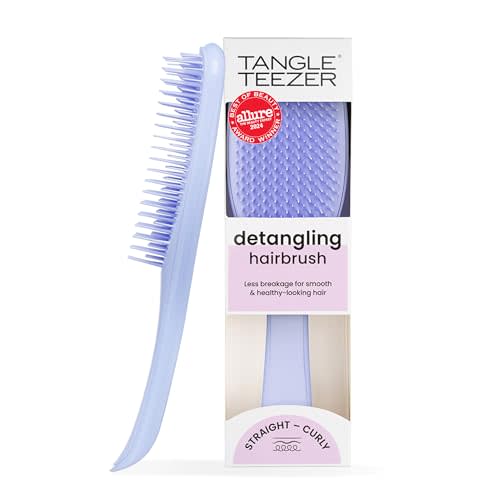 Tangle Teezer Ultimate Detangler Brush for Wet & Dry Hair, Eliminates Knots & Reduces Breakage for All Hair Types, Sweet Lavender