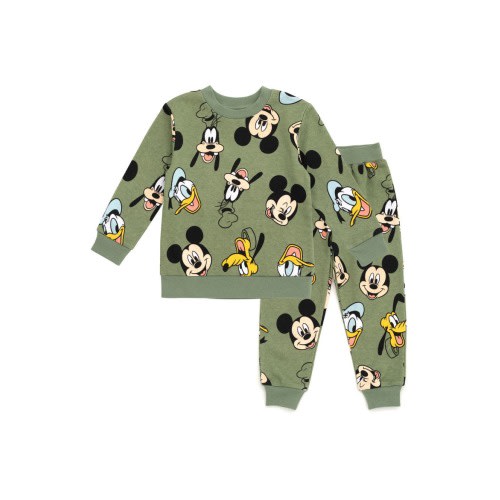 Mickey Mouse Fleece Sweatshirt and Jogger Pants 2-Piece Set