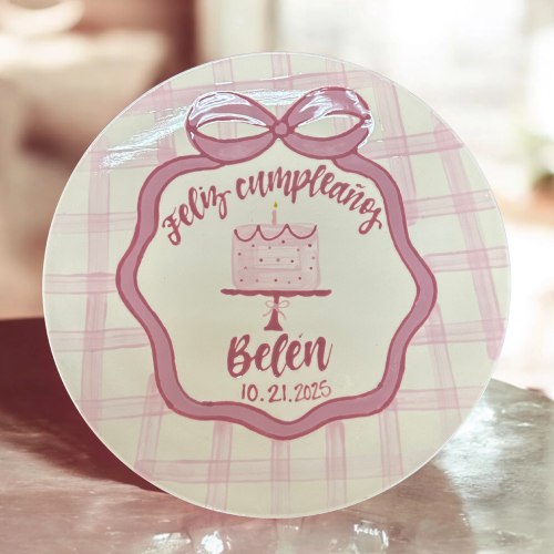 Fully Customized Plate | The Mudpie Company