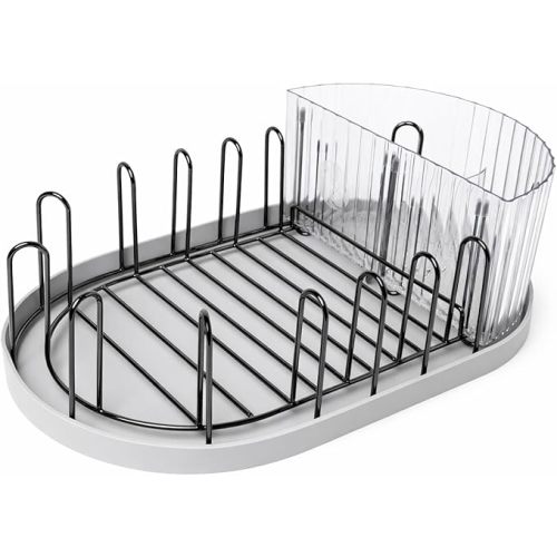 Winnie & Lu Airess Drying Rack – Luxury Gold Stainless Steel, Eco-Friendly Multipurpose Organizer for Baby Bottles, Pump Parts, Sippy Cups, Wine Glasses & Kitchenware, Modern Countertop Solution