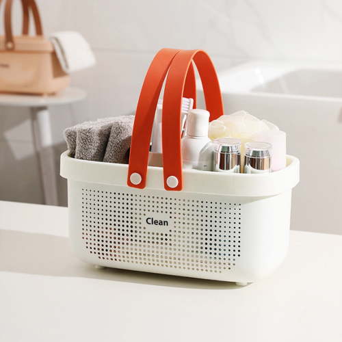 Neorosiri Large Capacity Bath Shower Basket, Portable Storage Caddy, Waterproof and Durable Shower Organizer, Ideal for Bath Essentials, Hanging Shower Storage Basket for Home and Travel Use