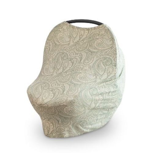 Multi-Use Cover Green Paisley One Size