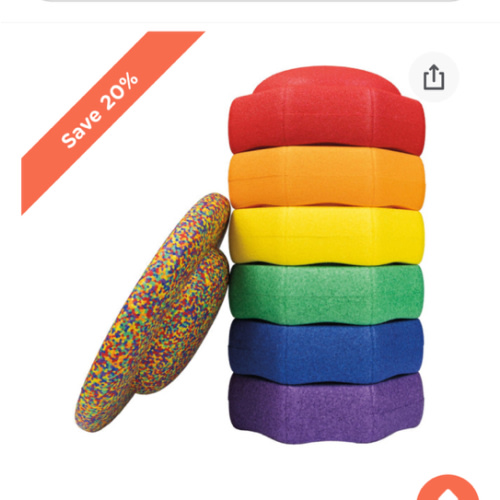 StepPebbles and FREE Balance Board | Primary