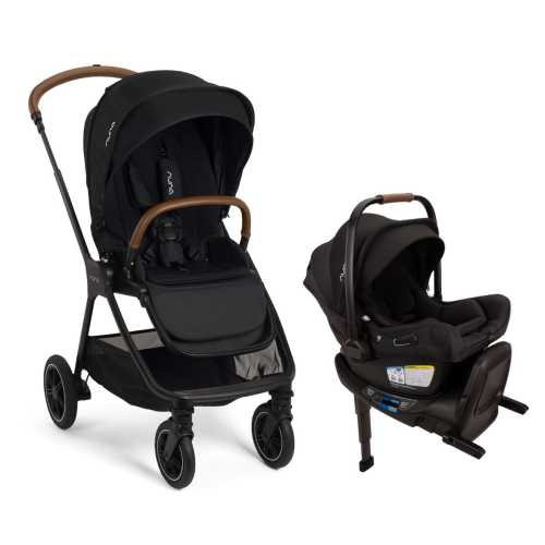 Nuna TRIV Next + PIPA Aire RX Travel System Bundle - Caviar