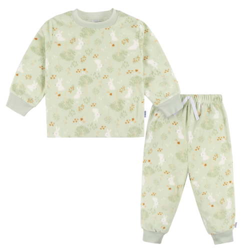 Gerber Baby and Toddler Girls Fleece Pajamas, 2 Piece, Size 12 Months - 5T