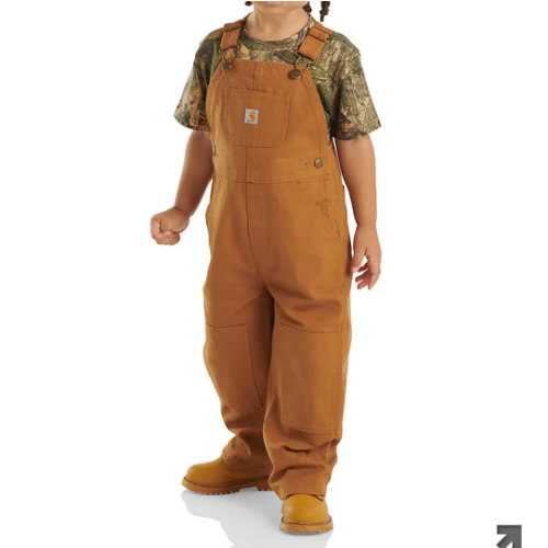 Kids' Canvas Bib Overall (Baby/Toddler) | Leigh-Kathryn Bonner’s Holiday Gift Guide (@beedowntown) | Carhartt