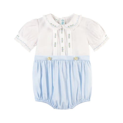 Girls Mock 2-Piece Romper