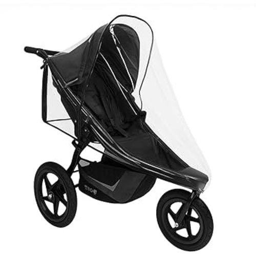 SASHA'S Rain Cover for BOB Gear Single Jogging Strollers - Weather Shield, Made in USA, (Stroller NOT Included)