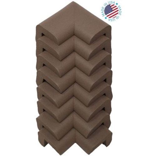 Kidkusion - Corner Cushion Brown 8 Pk