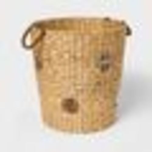 Sports Kids' Natural Woven Floor Basket - Pillowfort™