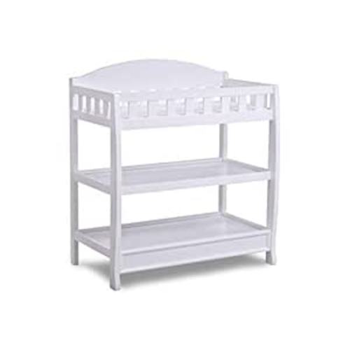 Delta Children Infant Changing Table with Pad, White