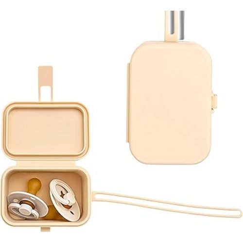 Baby's Aid Silicone Pacifier Case (Buttercream)