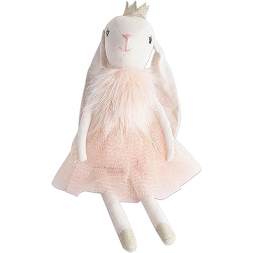 MON AMI Princess Bunny Stuffed Doll, 18-Inch Royal Plush Toy Gift Idea