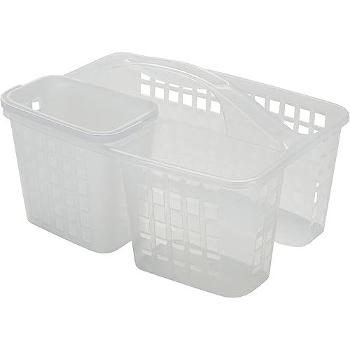 Bath Bliss 2 in 1 Portable, Bathroom Shower Caddy for Shampoo, Conditioner, Soap, and Cosmetics, in Bath Tote