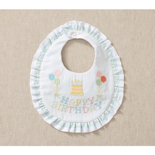 My First Birthday Bib