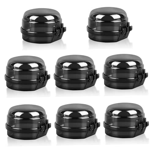 8PCS Stove Knob Safety Covers, Oven Lock Child Safety Childproof Stove Knob Covers for Knobs Locks Gas for Gas Burners Oven