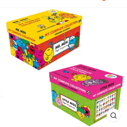 Mr Men and Little Miss My Complete Collection 84 Books Box Set Roger Hargreaves - Ages 0-5 - Paperback