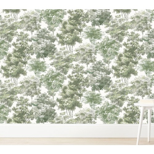 Naturalist Forest Wallpaper